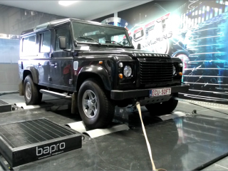 Maatwerk Chiptuning Landrover Defender 2.4 TD4 122 pk 2008